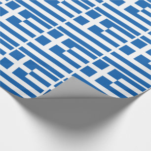 Papier Cadeau Drapeau de la Grèce