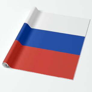 Papier Cadeau Drapeau de la Russie