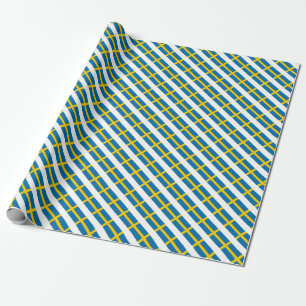 Papier Cadeau Drapeau de la Suède