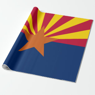 Papier Cadeau Drapeau de l'Arizona