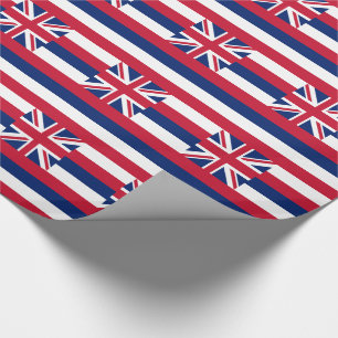Papier Cadeau Drapeau de l'État d'Hawaii