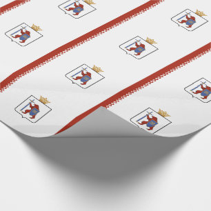 Papier Cadeau Drapeau de Mari El