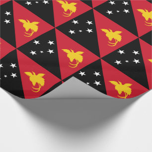 Papier Cadeau Drapeau de Papouasie-Nouvelle-Guinée