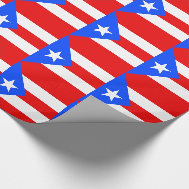 Papier Cadeau Drapeau de Porto Rico (Coin)