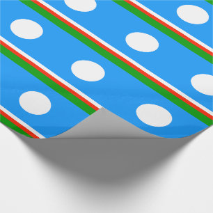 Papier Cadeau Drapeau de Sakha