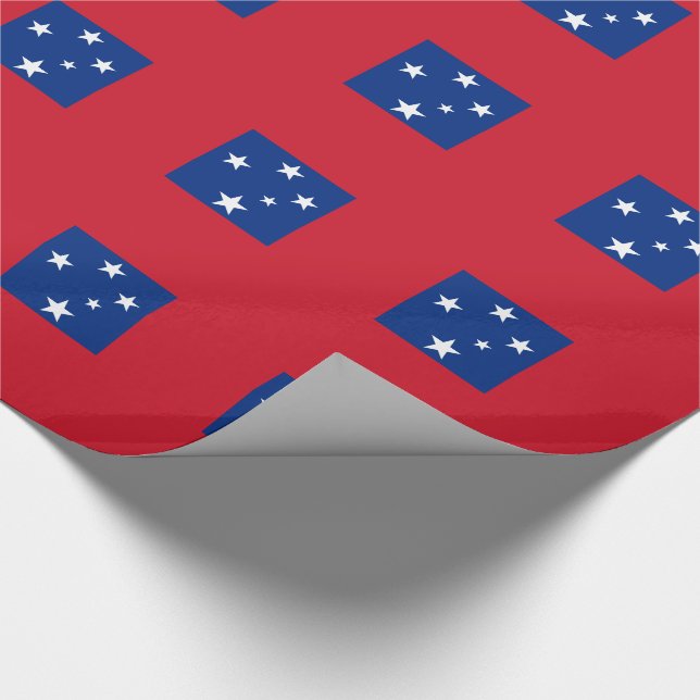 Papier Cadeau Drapeau de Samoa (Coin)