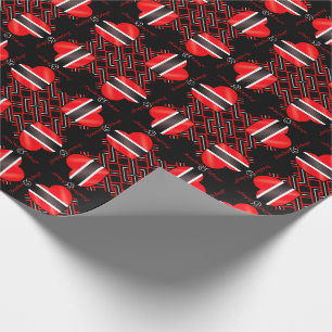 Papier Cadeau Drapeau de Trinité-et-Tobago