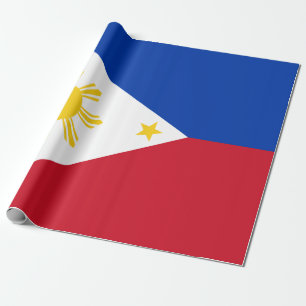 Papier Cadeau Drapeau des Philippines
