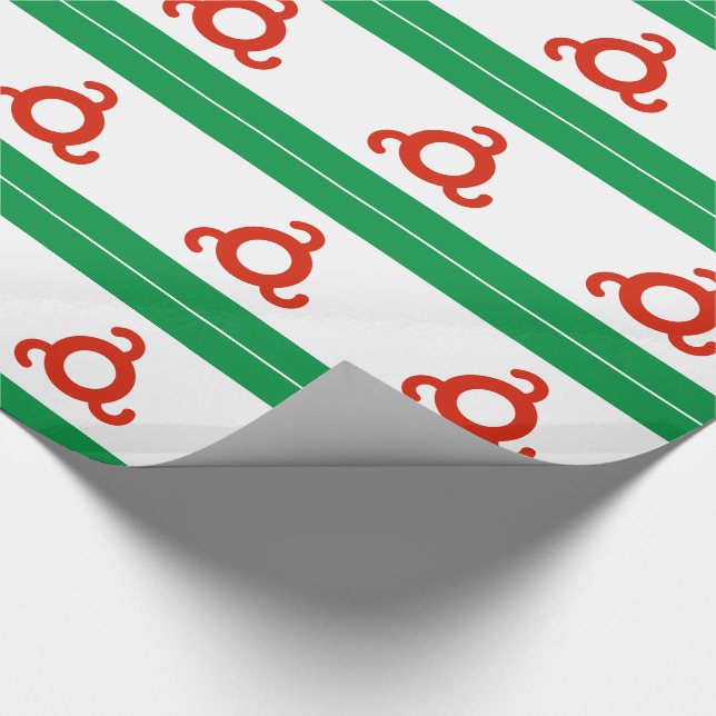 Papier Cadeau Drapeau d'Ingushetia (Coin)