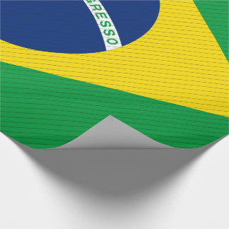 Papier Cadeau Drapeau du Brésil