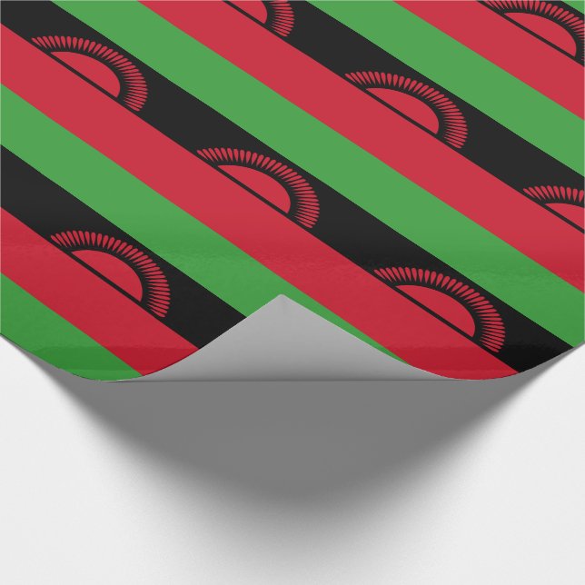 Papier Cadeau Drapeau du Malawi (Coin)