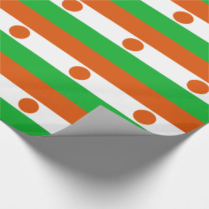 Papier Cadeau Drapeau du Niger