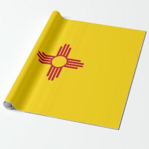 Papier Cadeau Drapeau du Nouveau-Mexique (États-Unis)