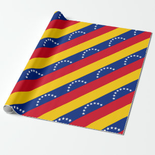 Papier Cadeau Drapeau du Venezuela