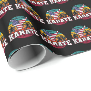 Papier Cadeau Drapeau féminin - Girls Martial Arts USA