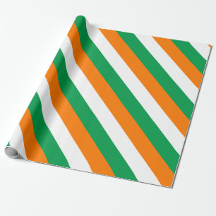 Papier Cadeau drapeau irlandais