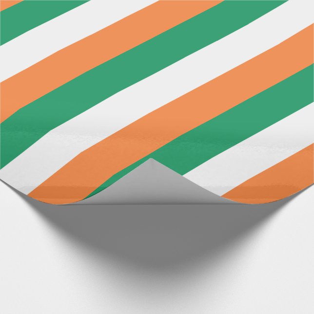 Papier Cadeau Drapeau irlandais (Coin)