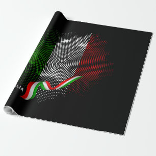 Papier Cadeau Drapeau italien