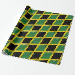 Papier Cadeau Drapeau jamaïcain