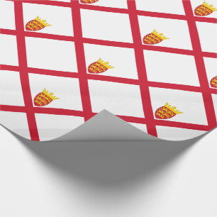 Papier Cadeau Drapeau Jersey