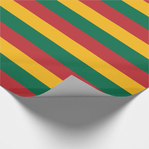 Papier Cadeau Drapeau Lituanie