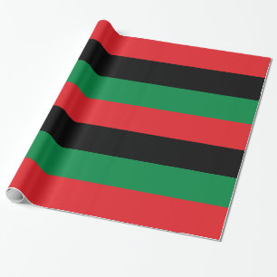 Papier Cadeau Drapeau panafricain de l'UNIA