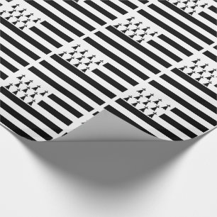 Papier Cadeau Drapeau patriotique de Bretagne