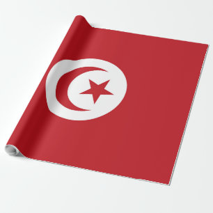 Papier Cadeau Drapeau tunisien