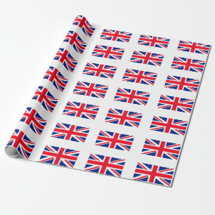 Papier Cadeau Drapeau Union Jack du Royaume-Uni