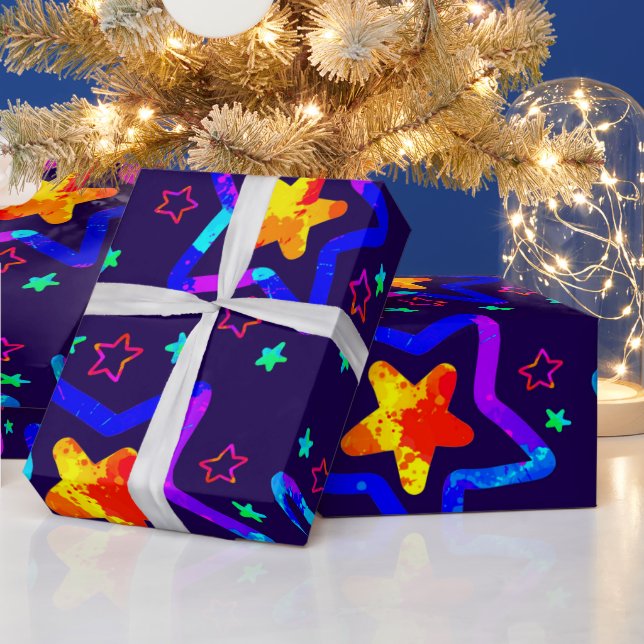 Papier Cadeau Dream Wave Festival - Starlight Delight (Vacances)