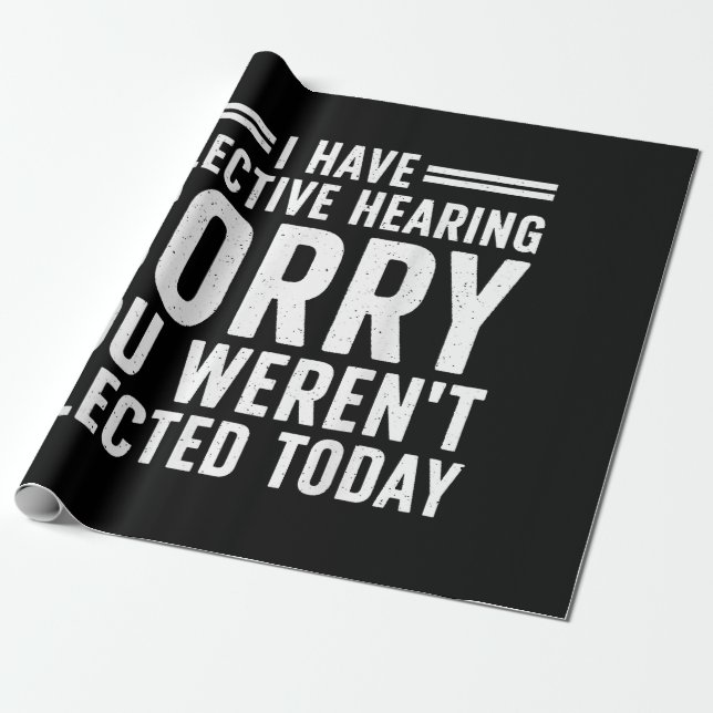 Papier Cadeau Drôle Dit Art Pour Les Gens Sarcastiques Hommes Fe (Déroulé)