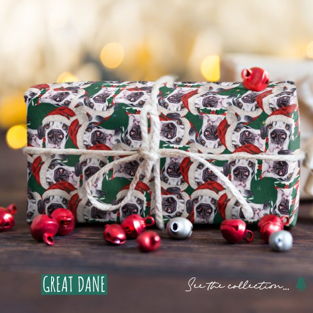 Papier Cadeau Drôle grand Danse Motif de Noël (Créateur téléchargé)