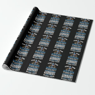 Papier Cadeau Drôle Postman Mailman Postal Worker