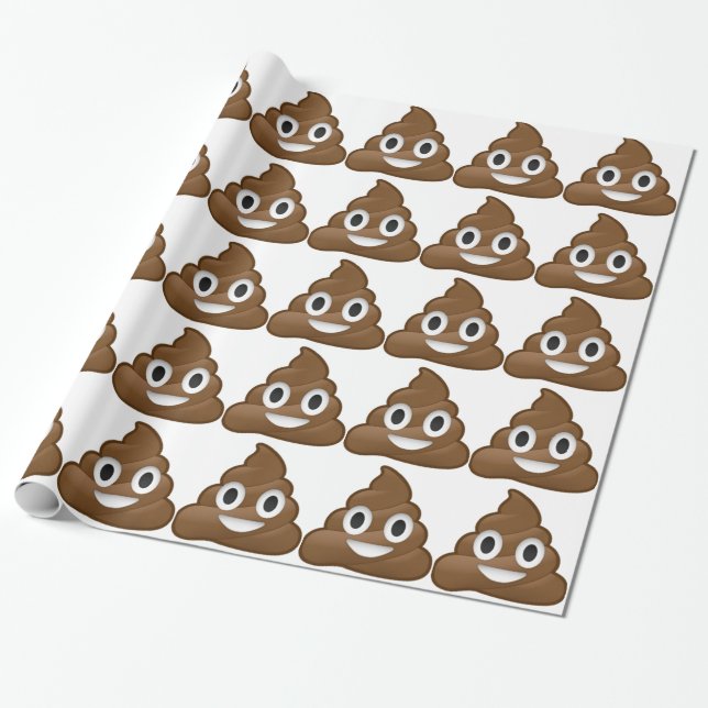 Papier Cadeau Dunette de sourire Emoji (Déroulé)
