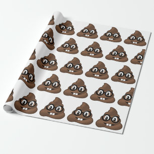 Papier Cadeau Dunette nerd Emoji en verre