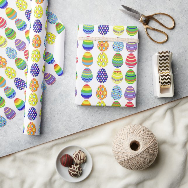 Papier Cadeau Easter eggs wrapping (Artisanat)