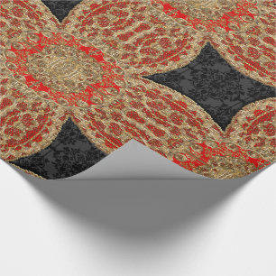Papier Cadeau Écarlate de Kashmid
