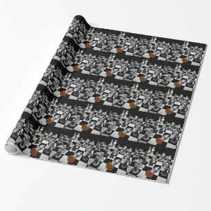 Papier Cadeau Échecs