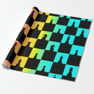 Papier Cadeau Échecs