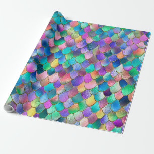 Papier Cadeau Échelles chancelantes de sirène en métal de