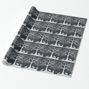 Papier Cadeau Éclipse de loup