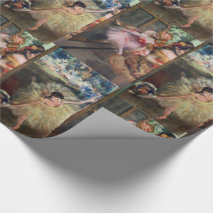 PAPIER CADEAU ÉCOLE DE DANSE / BALLERINA DANSEURS DE BALLET EN R