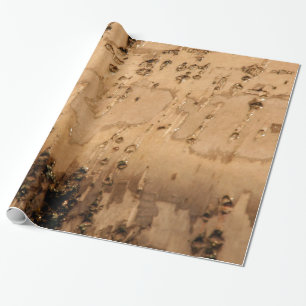 Papier Cadeau Écorce