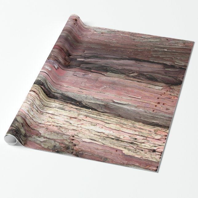Papier Cadeau Écorce d'arbre (Déroulé)