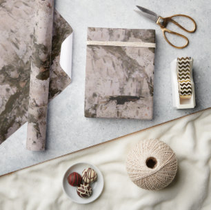 Papier Cadeau Écorce de bouleau blanc