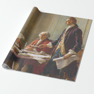 Papier Cadeau Écrire La Déclaration D'Indépendance