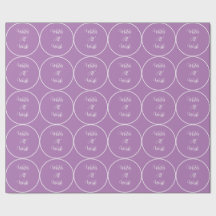 Écrivain au travail violet