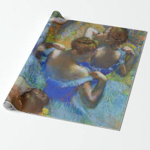 Papier Cadeau Edgar Degas - Danseuses bleues