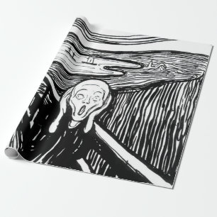 Papier Cadeau Edvard Munch - La lithographie de cri