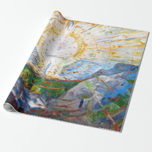 Papier Cadeau Edvard Munch - Le Soleil 1912